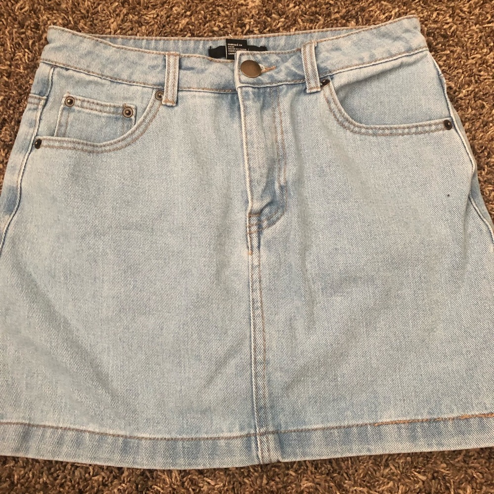 Forever 21 Jean Skirt